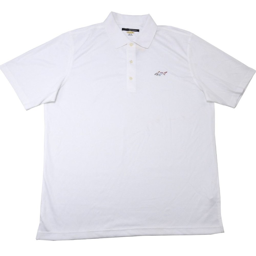 Greg Norman Play Dry Polo Shirt L NWOT